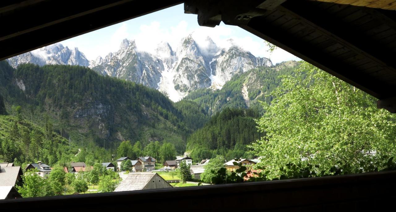 Ferienwohnung Kunterbunt Gosau Exterior foto